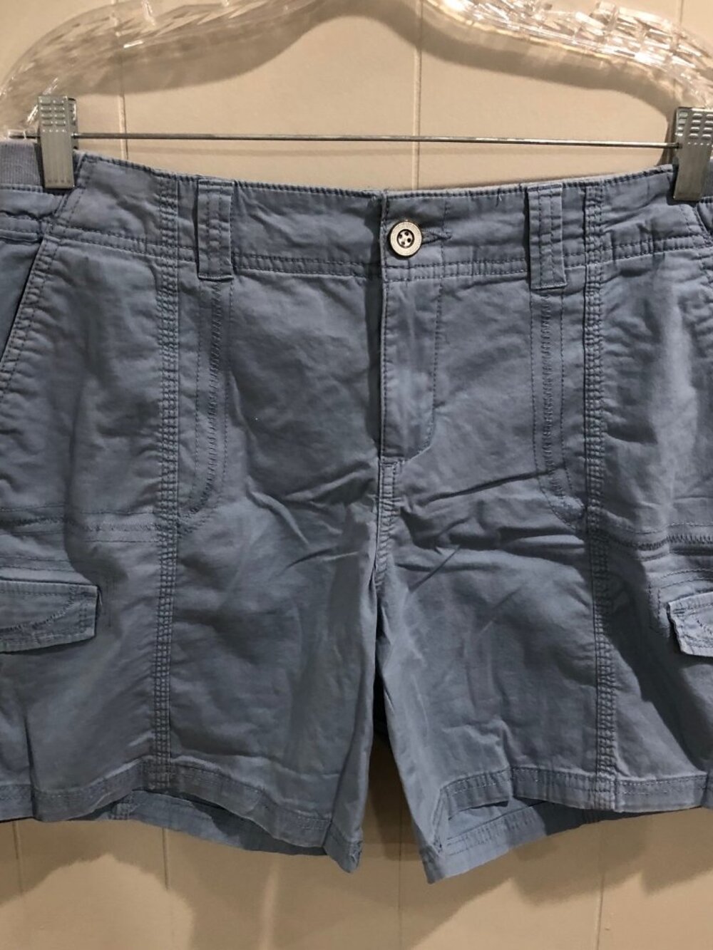 Style & Co. Slate Blue Cargo Shorts, Size 10